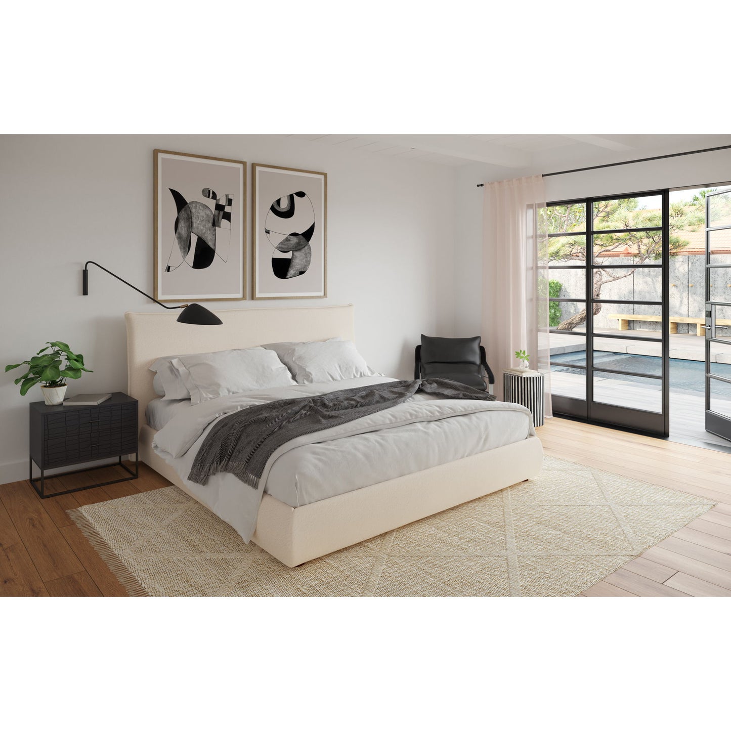 Chameau - Side Table - Black