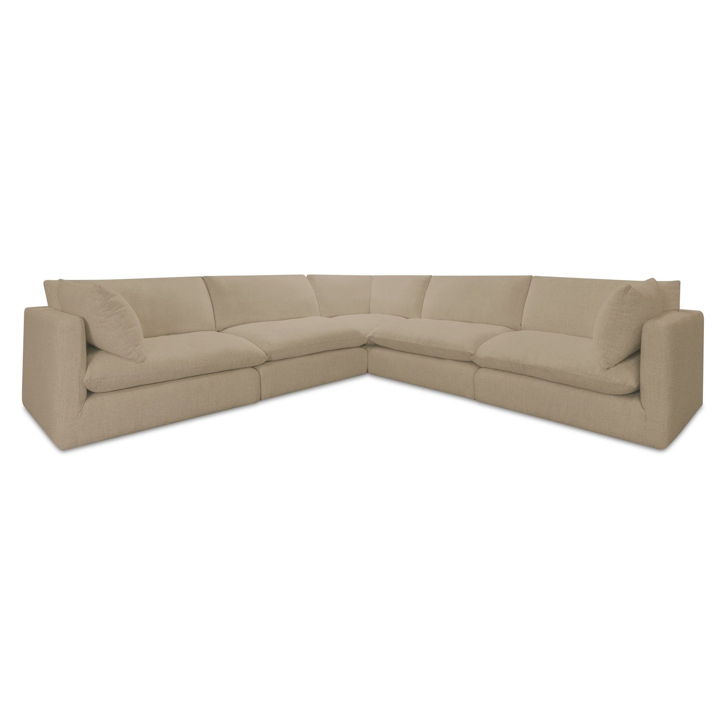 Townes - Classic L Modular Sectional - Sand