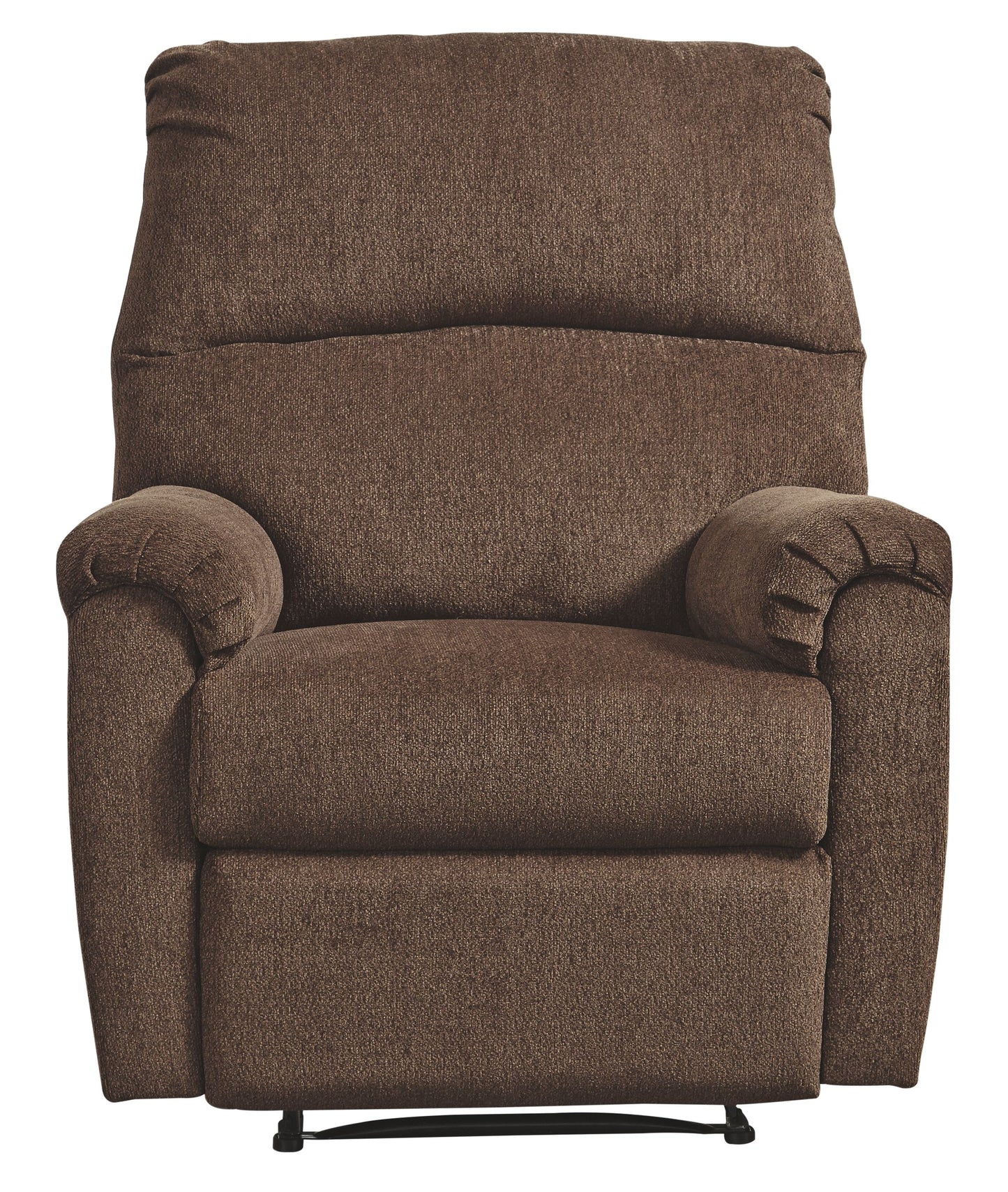 Nerviano - Chocolate - Zero Wall Recliner - Fabric