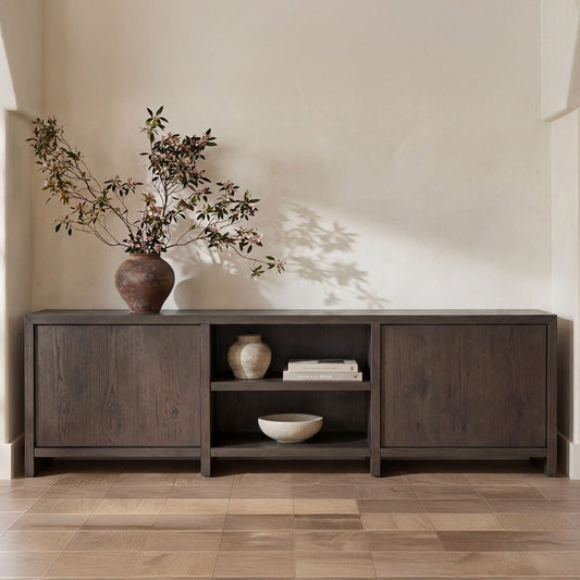 Jenson - Media Unit - Brown