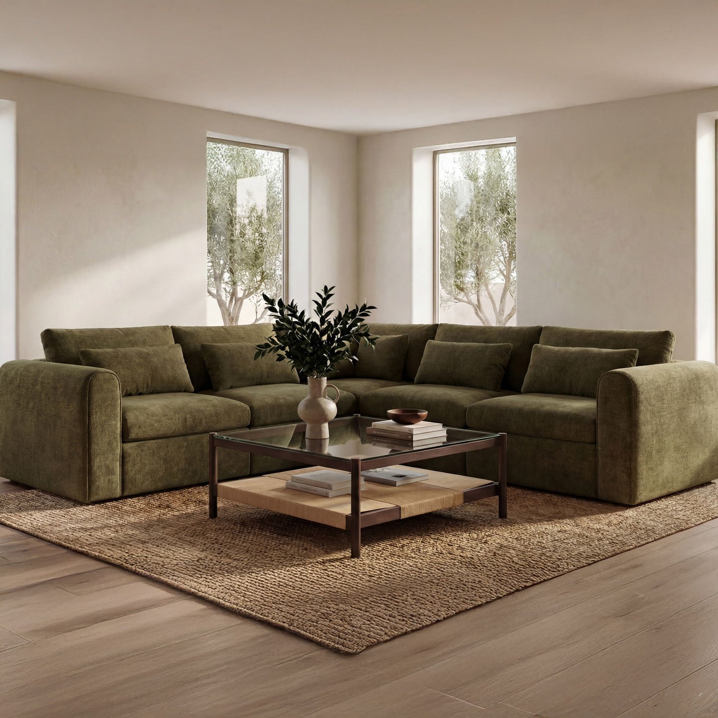 Walker - Coffee Table - Brown