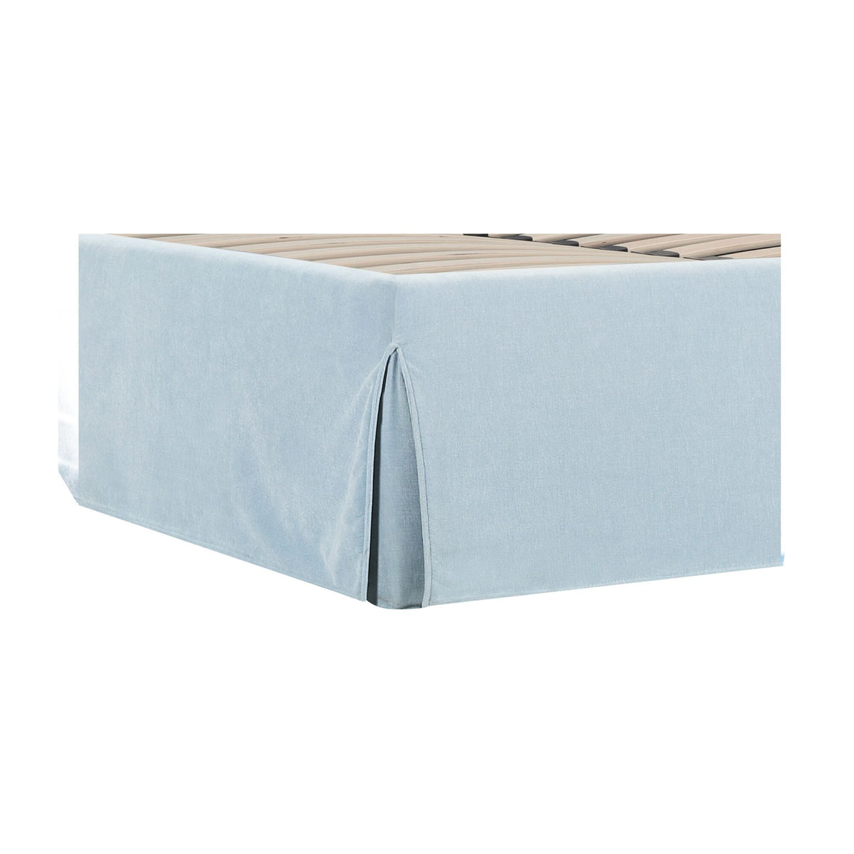 Joan - King Storage Bed - Light Blue