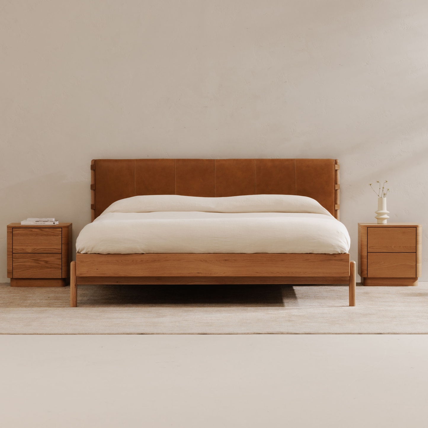 Colby - King Bed - Camel
