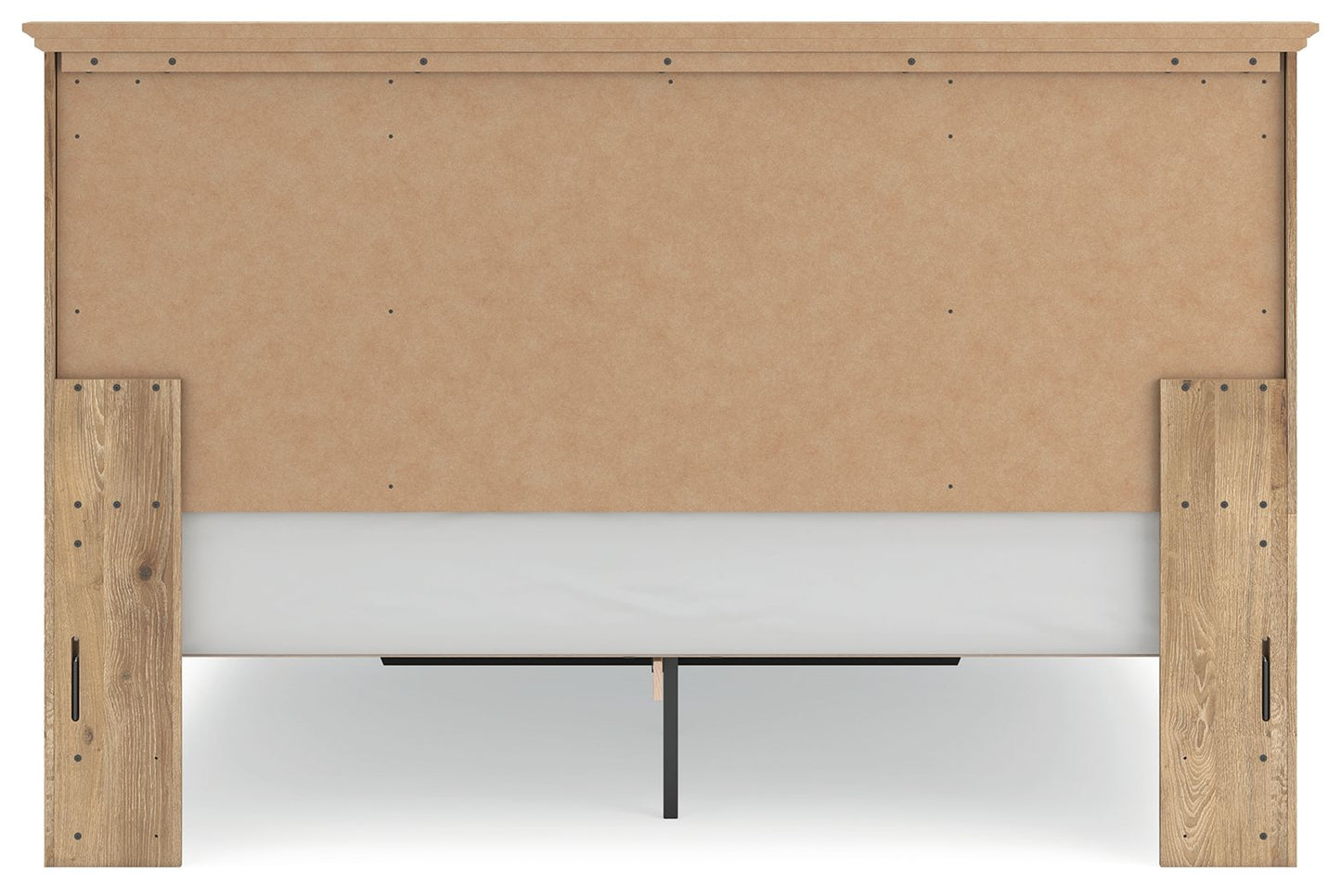 Makidern - Panel Storage Bed With Storage Footboard
