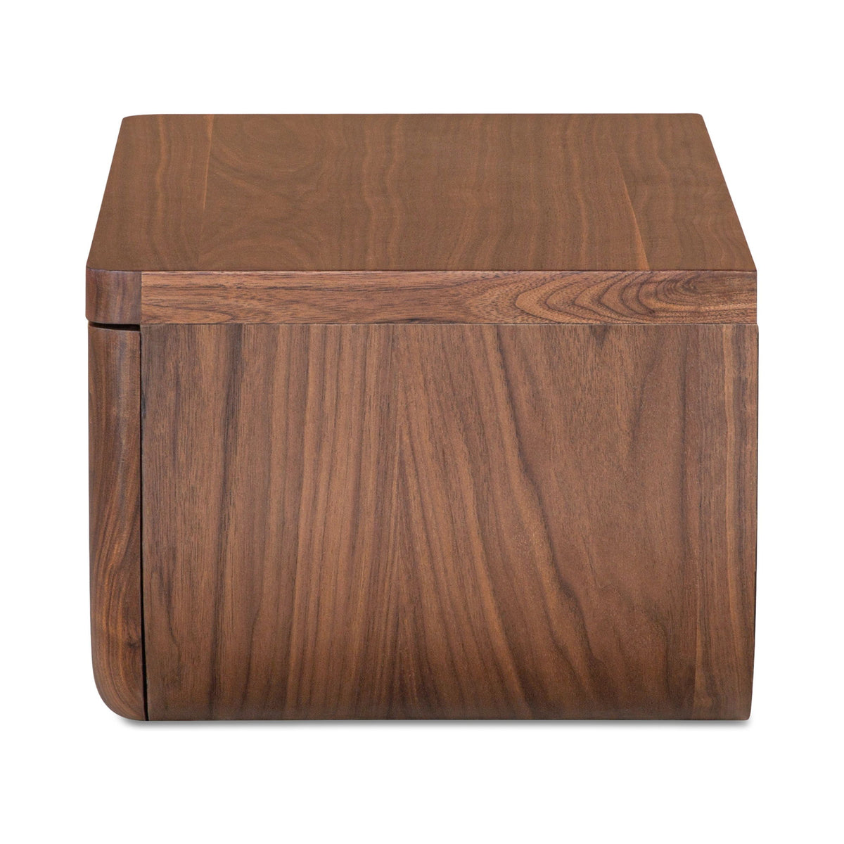 Hettie - Floating Nightstand - Dark Brown