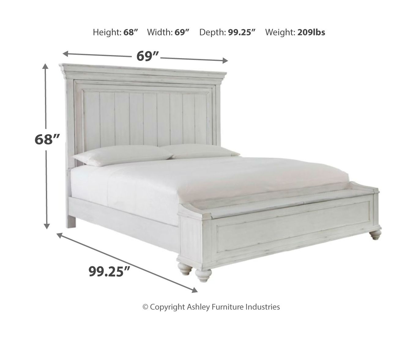 Kanwyn - Panel Bedroom Set